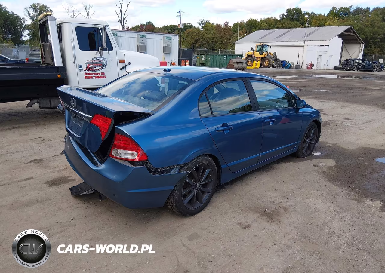 2009 Honda Civic Ex-L VIN:19XFA16929E004008 - 4