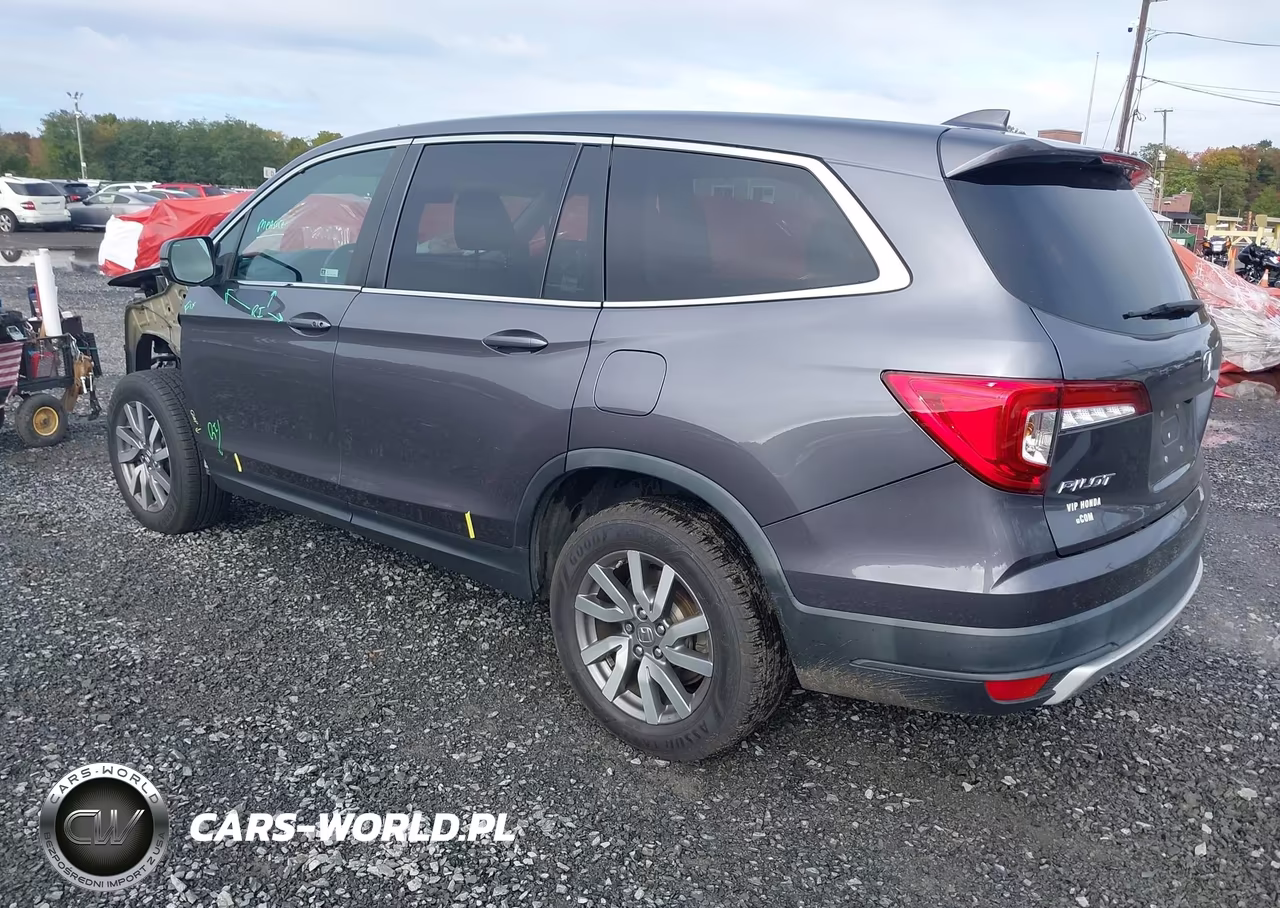 2020 Honda Pilot Awd Ex-L VIN:5FNYF6H53LB006773 - 3