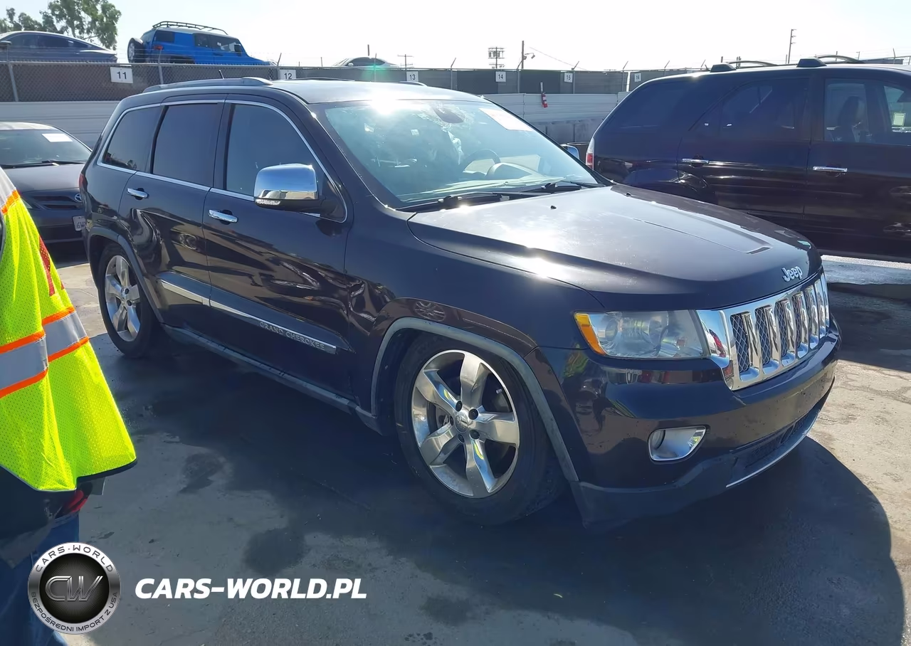 2012 Jeep Grand Cherokee Overland VIN:1C4RJFCT2CC176841 - 1