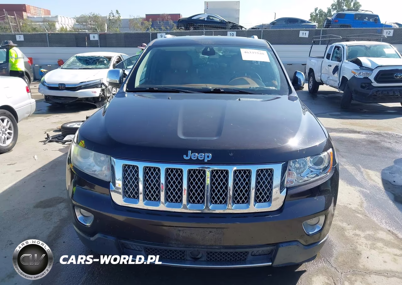 2012 Jeep Grand Cherokee Overland VIN:1C4RJFCT2CC176841 - 12