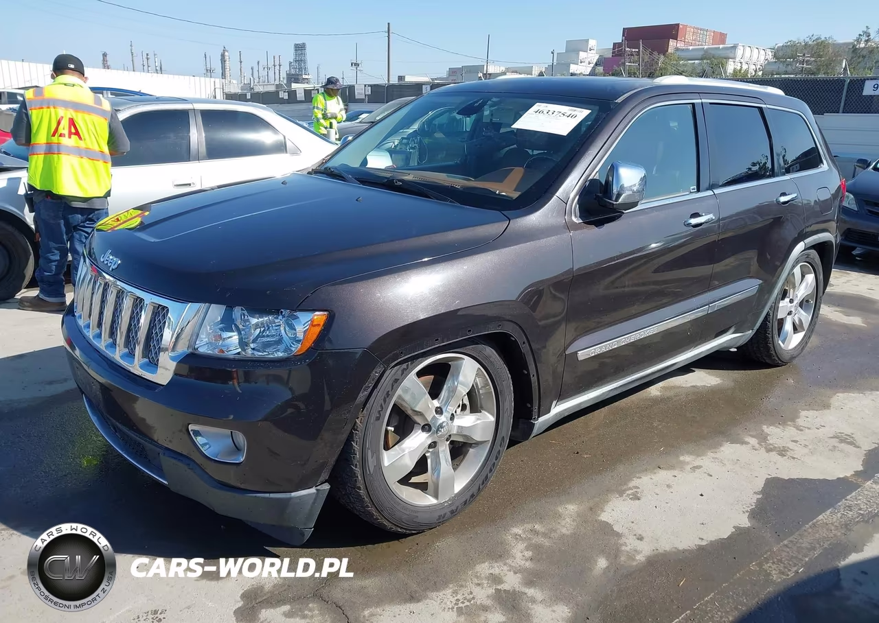 2012 Jeep Grand Cherokee Overland VIN:1C4RJFCT2CC176841 - 2