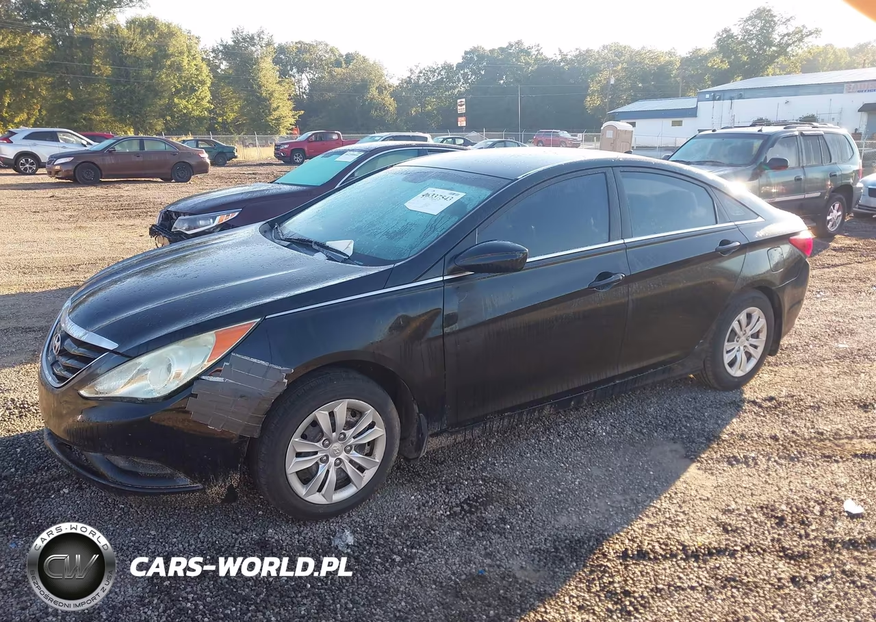 2013 Hyundai Sonata Gls VIN:5NPEB4AC7DH585734 - 2