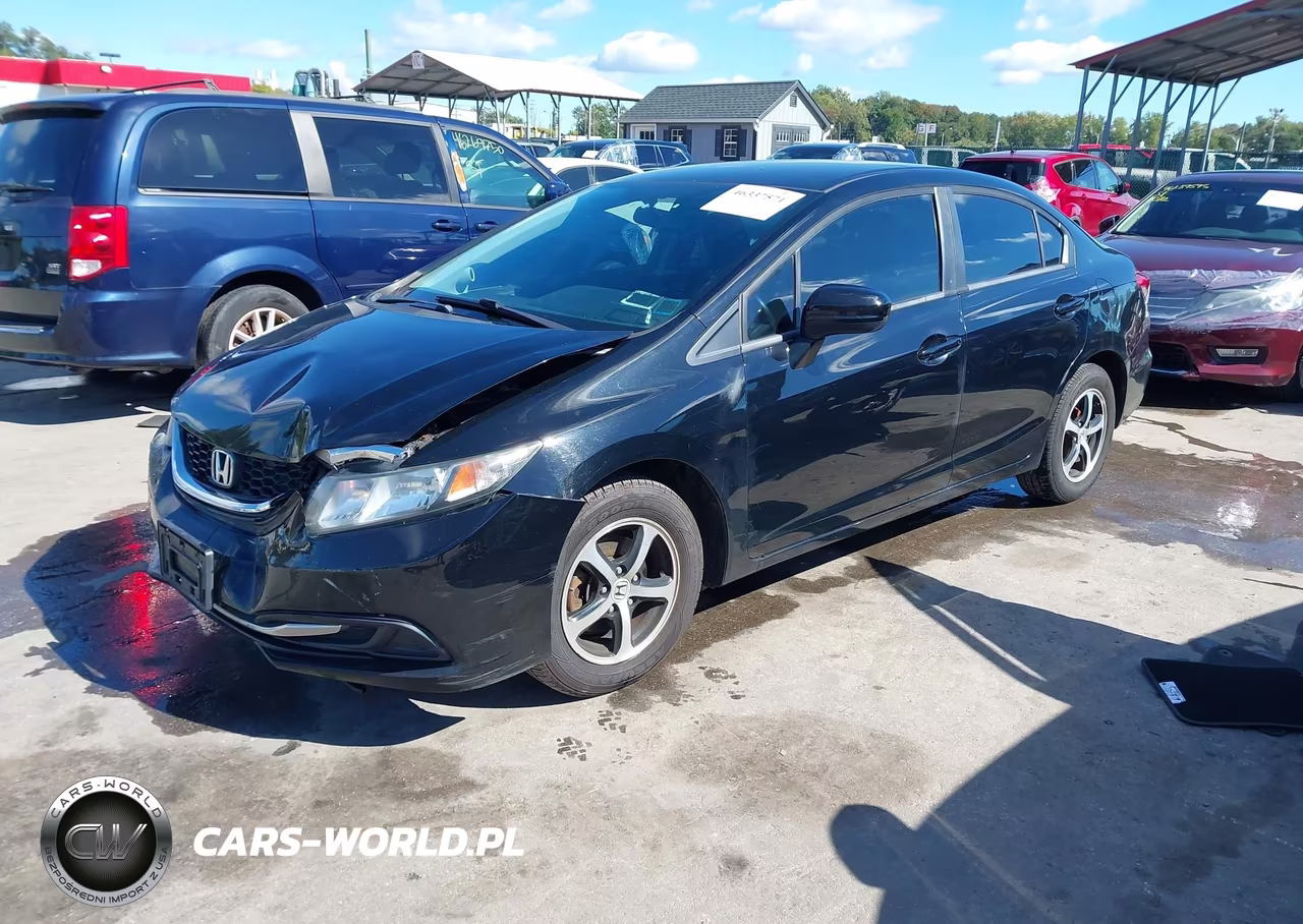 2015 Honda Civic Se VIN:19XFB2F74FE284074 - 2