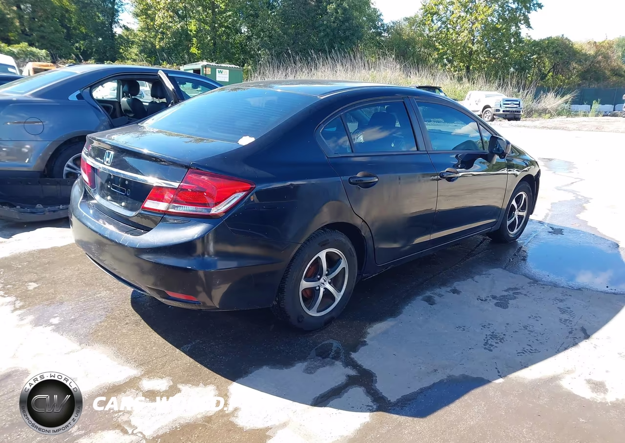 2015 Honda Civic Se VIN:19XFB2F74FE284074 - 4