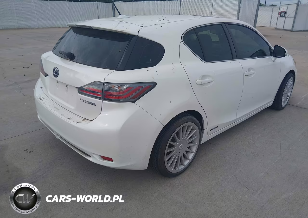 2012 Lexus Ct 200H Premium VIN:JTHKD5BH5C2092646 - 4