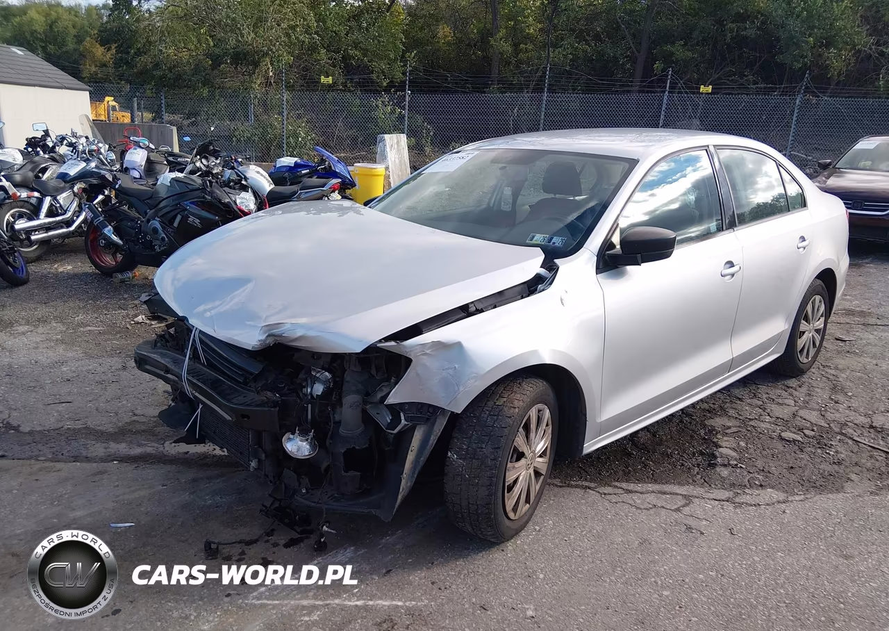 2014 Volkswagen Jetta 2.0L S VIN:3VW2K7AJ5EM430742 - 2