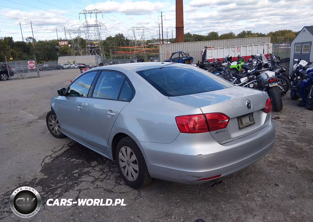 2014 Volkswagen Jetta 2.0L S VIN:3VW2K7AJ5EM430742 - 3