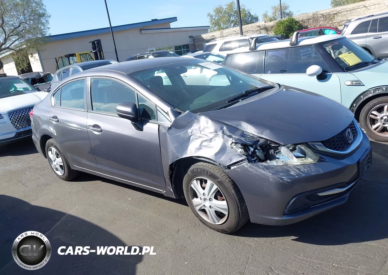 2014 Honda Civic Lx VIN:19XFB2F59EE229715 - 14