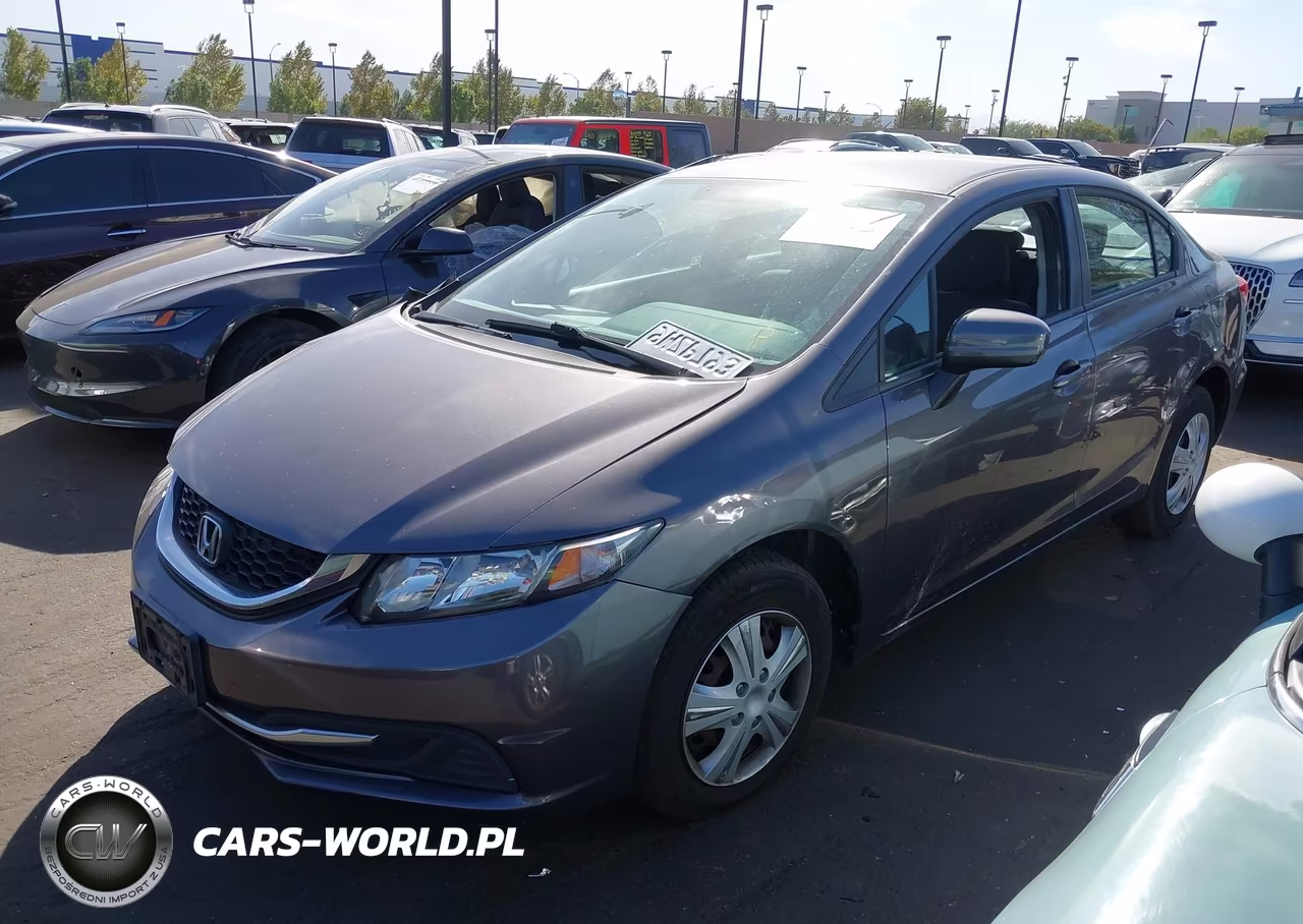 2014 Honda Civic Lx VIN:19XFB2F59EE229715 - 2