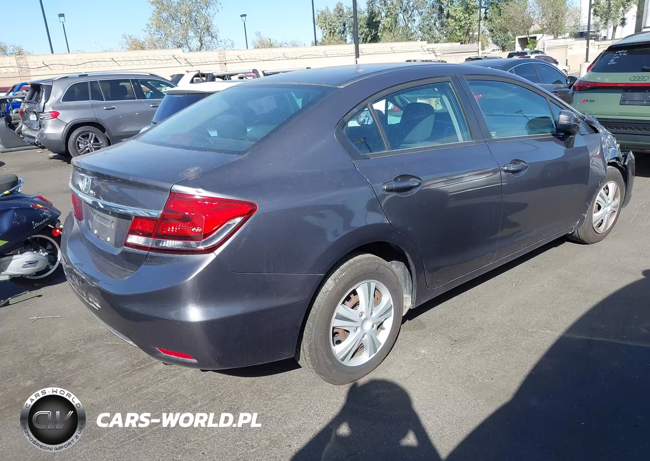 2014 Honda Civic Lx VIN:19XFB2F59EE229715 - 4