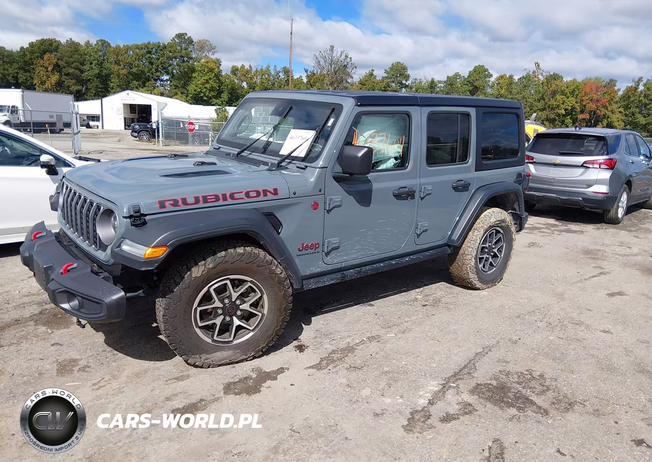 2025 Jeep Wrangler 4-Door Rubicon 4X4 VIN:1C4PJXFN3SW529546 - 2