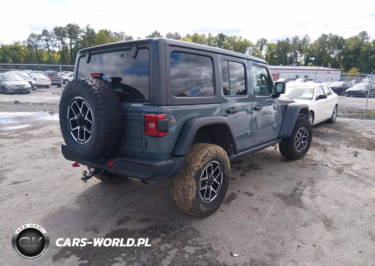 2025 Jeep Wrangler 4-Door Rubicon 4X4 VIN:1C4PJXFN3SW529546 - 4
