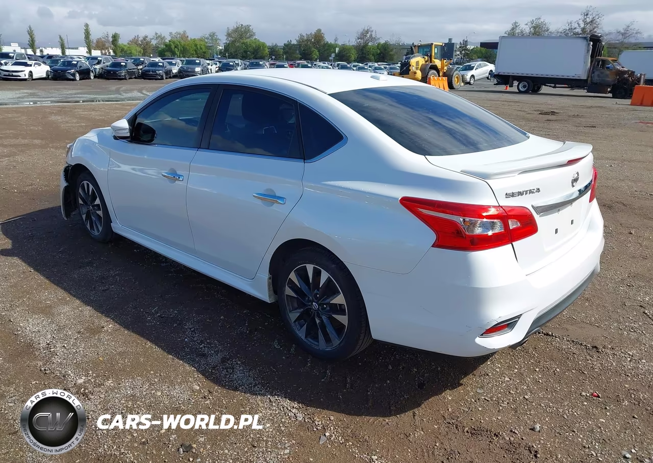 2018 Nissan Sentra Sr VIN:3N1AB7AP3JY285273 - 3
