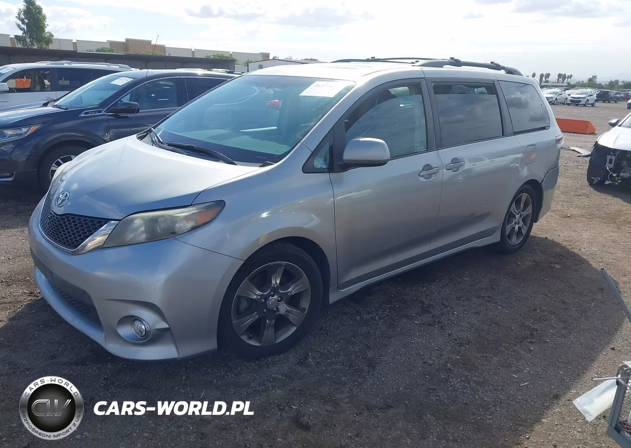 2011 Toyota Sienna Se VIN:5TDXK3DC3BS157505 - 2
