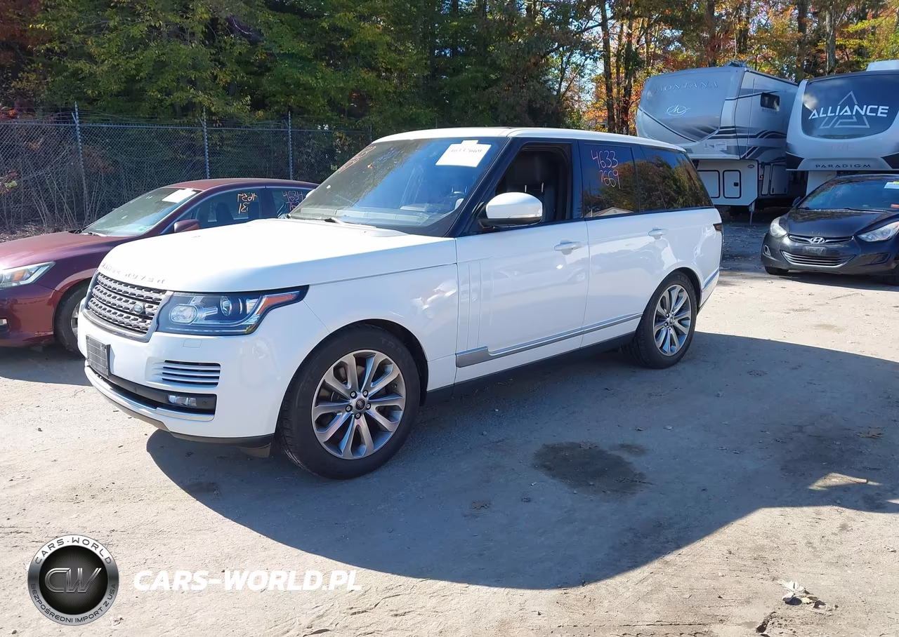 2016 Land Rover Range Rover 3.0L V6 Turbocharged Diesel Td6 VIN:SALGR2KF3GA317463 - 2