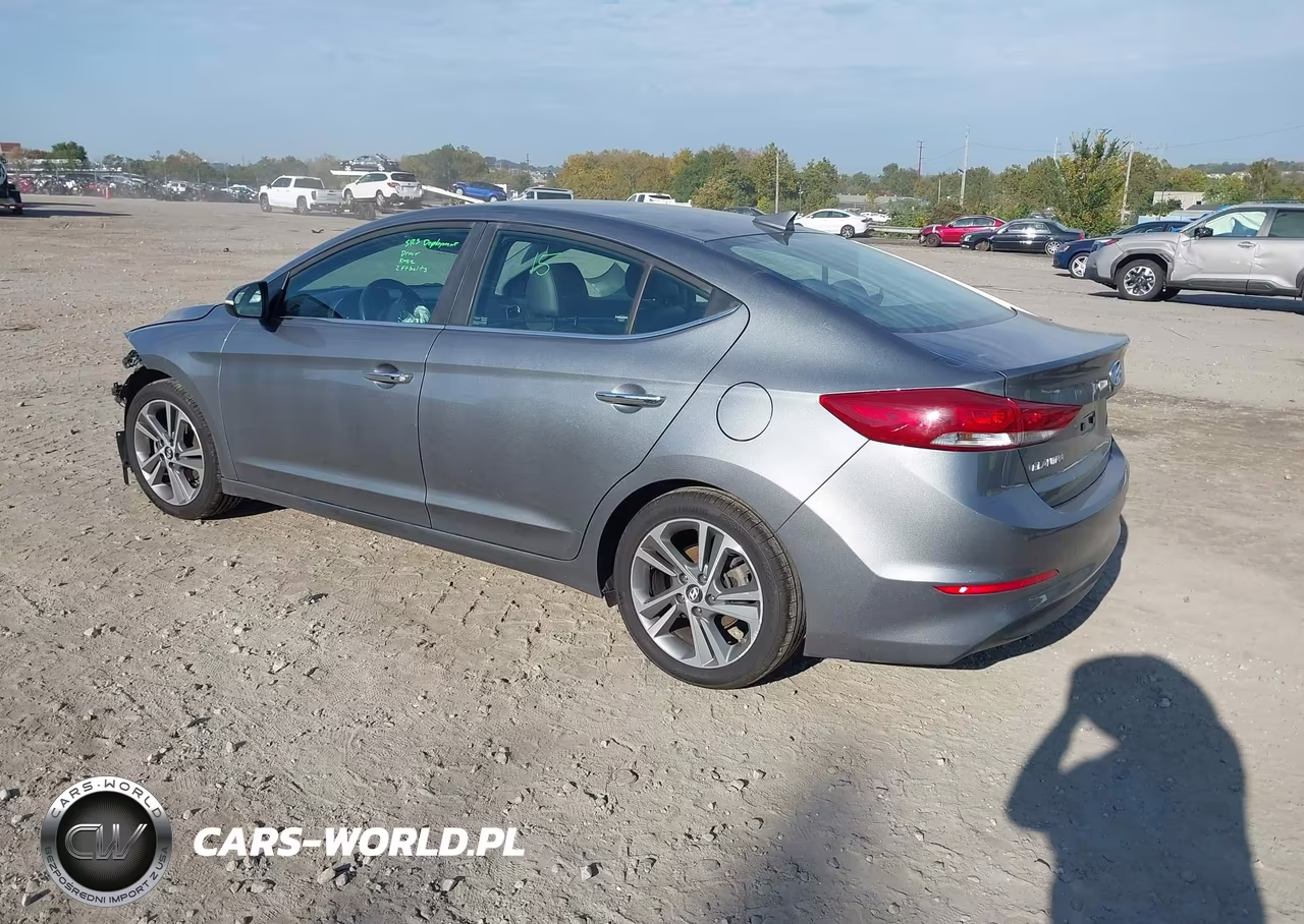 2017 HYUNDAI ELANTRA LIMITED VIN:KMHD84LF9HU076804 - 3