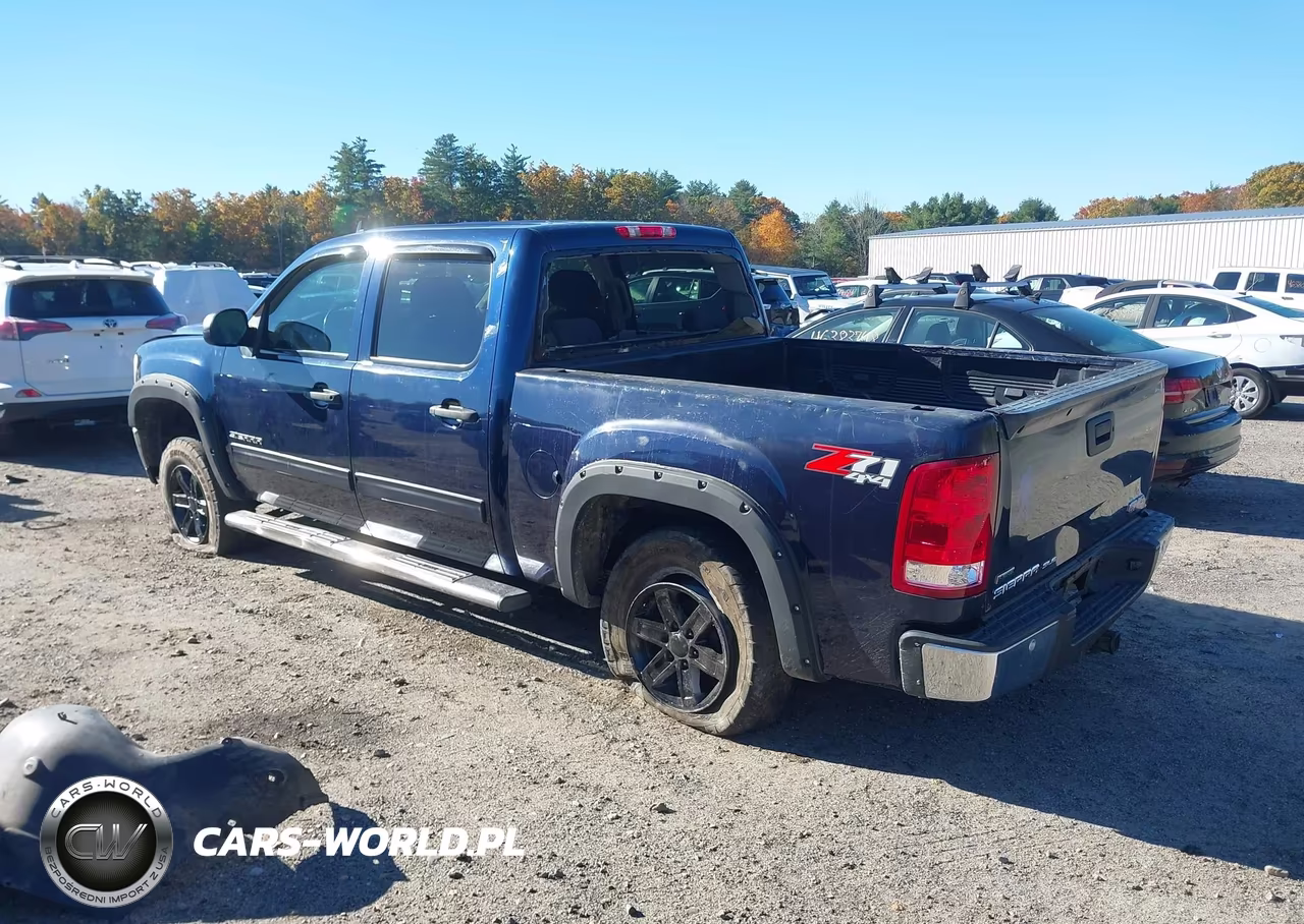 2011 GMC Sierra 1500 Sle VIN:3GTP2VE34BG286667 - 3