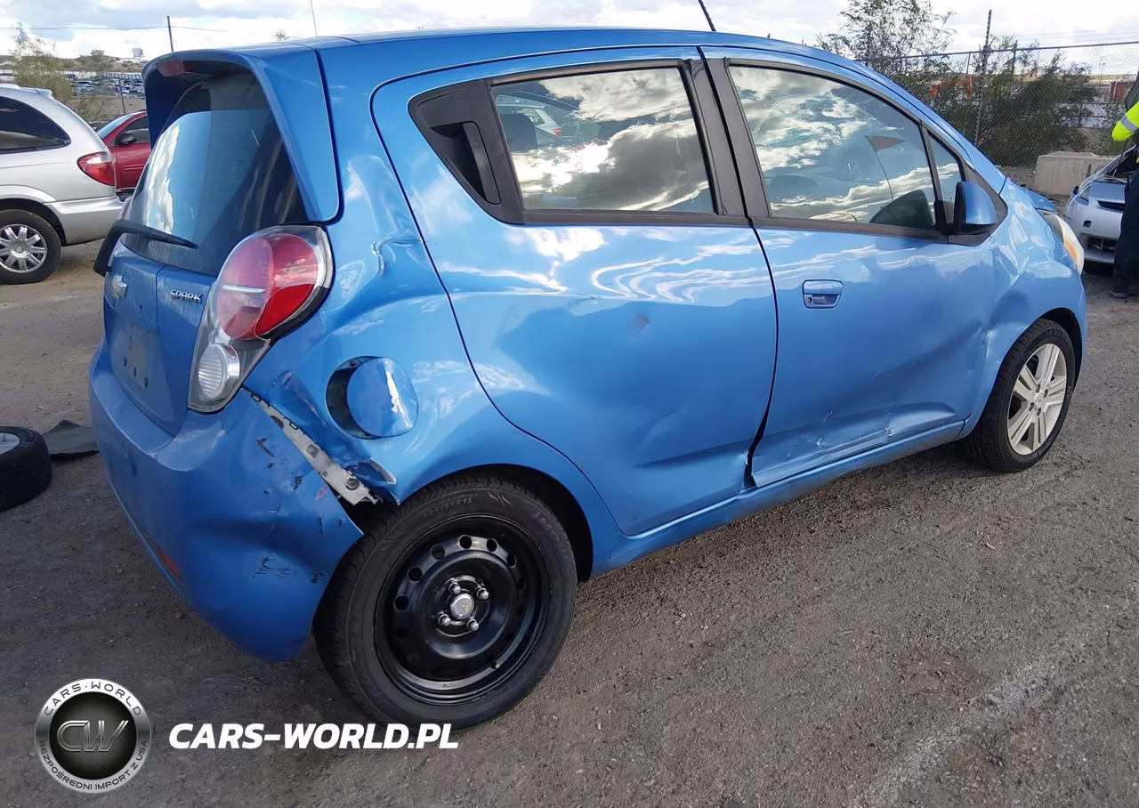 2013 Chevrolet Spark 1Lt Auto VIN:KL8CD6S90DC585448 - 4