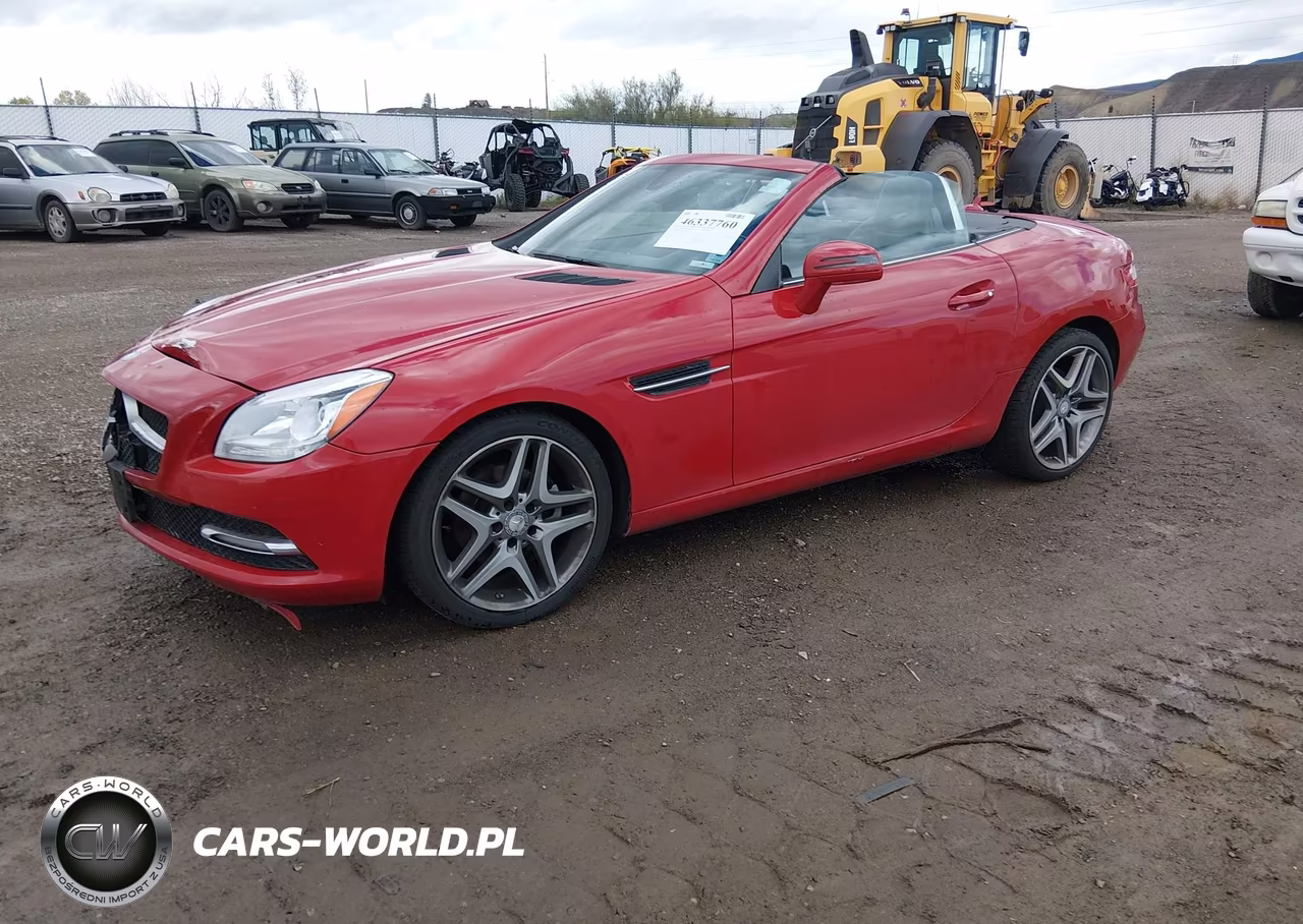 2013 Mercedes-Benz Slk 250 VIN:WDDPK4HA4DF055329 - 2