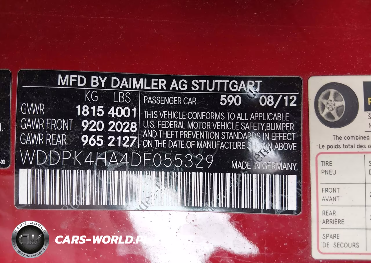 2013 Mercedes-Benz Slk 250 VIN:WDDPK4HA4DF055329 - 9