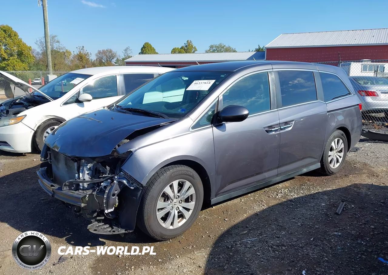2016 Honda Odyssey Se VIN:5FNRL5H39GB078119 - 2