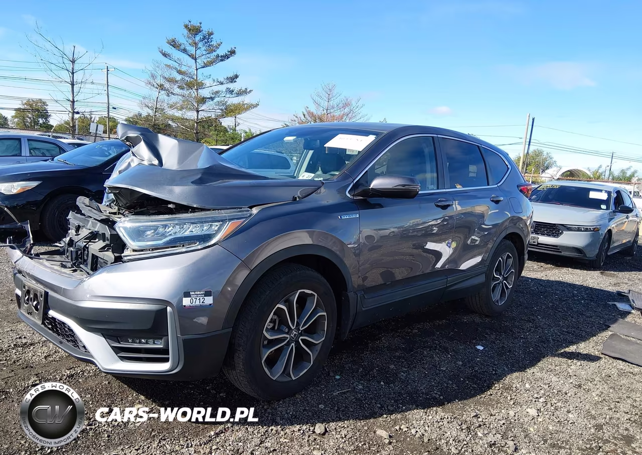 2022 Honda Cr-V Hybrid Ex-L VIN:5J6RT6H82NL037191 - 2