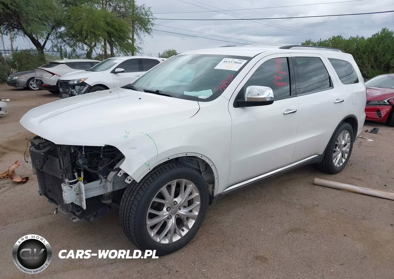2017 Dodge Durango Sxt Rwd VIN:1C4RDHAG0HC615082 - 2