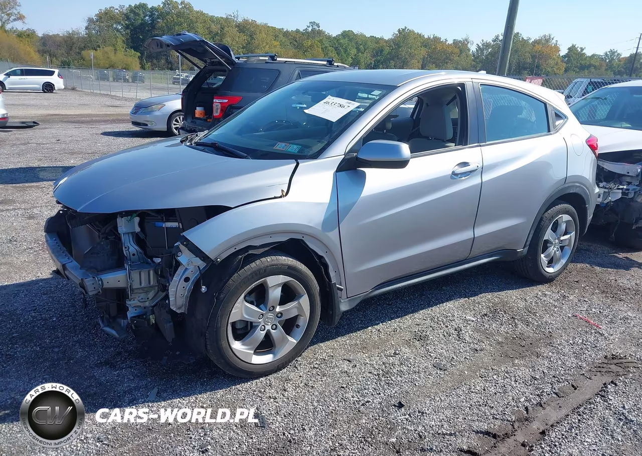 2018 Honda Hr-V Lx VIN:3CZRU6H33JG713429 - 2