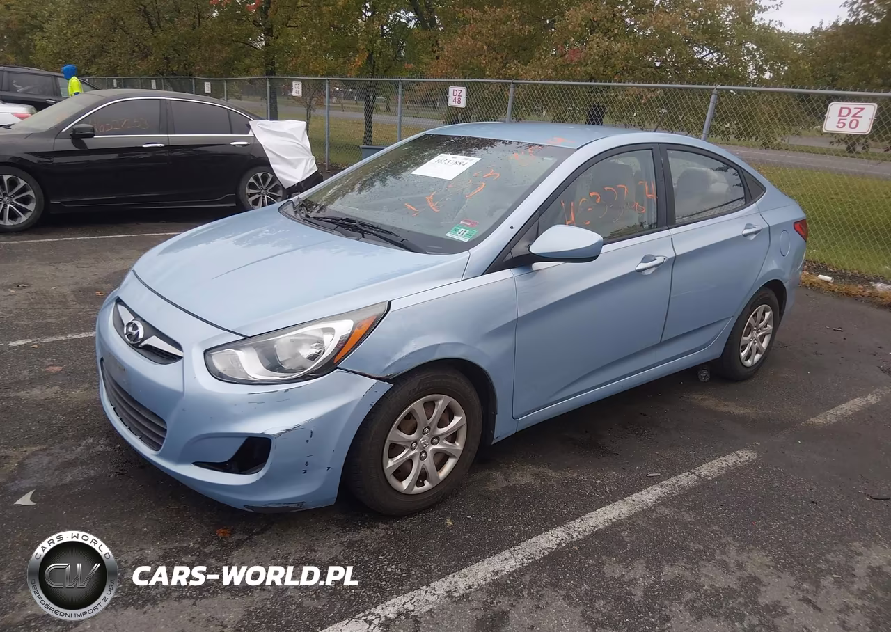 2014 Hyundai Accent Gls VIN:KMHCT4AE6EU744946 - 2
