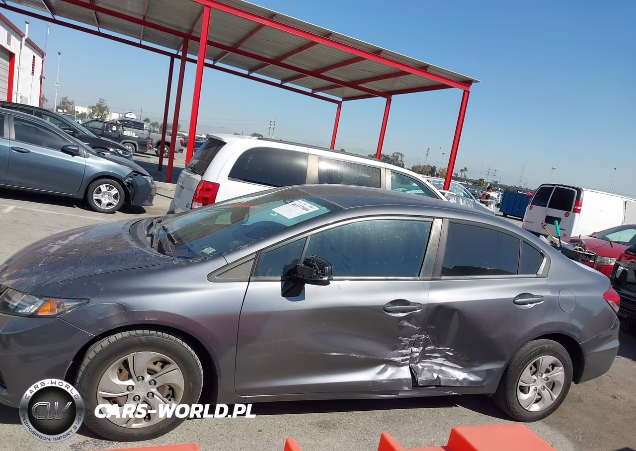 2013 Honda Civic Lx VIN:19XFB2F50DE260172 - 14