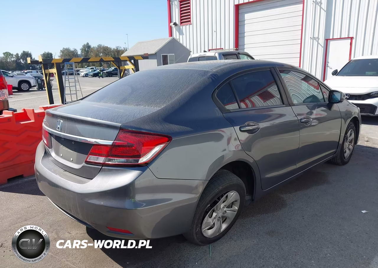 2013 Honda Civic Lx VIN:19XFB2F50DE260172 - 4