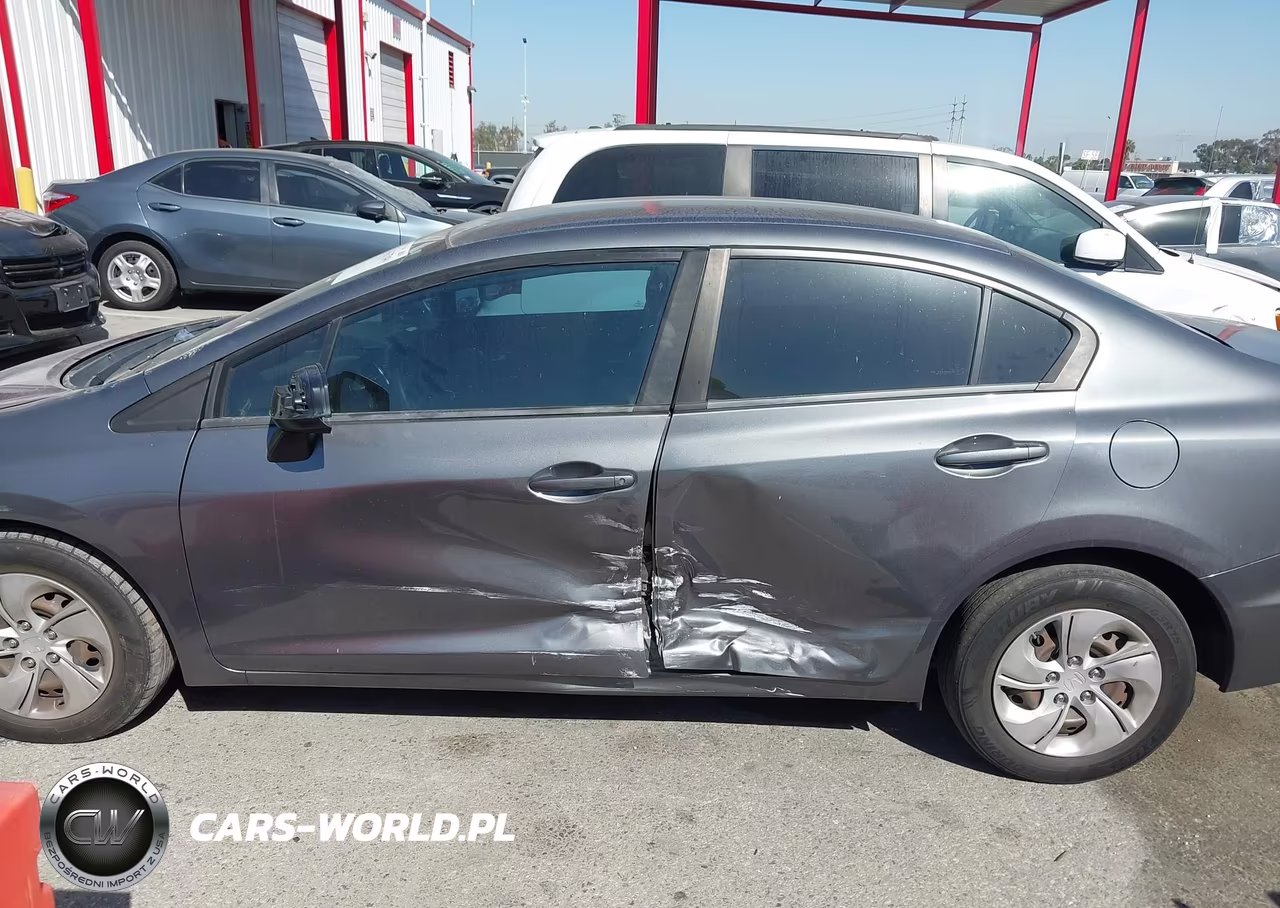 2013 Honda Civic Lx VIN:19XFB2F50DE260172 - 6