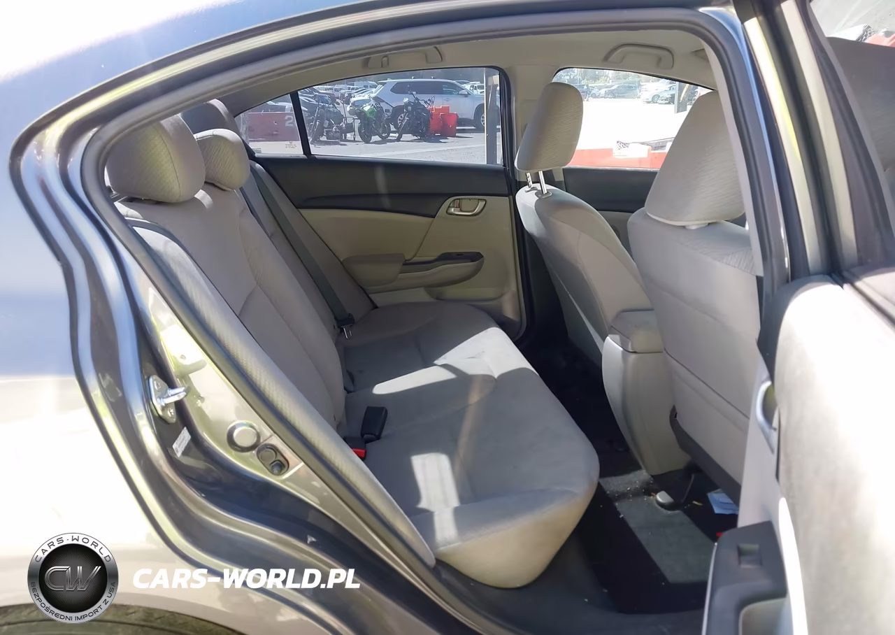2013 Honda Civic Lx VIN:19XFB2F50DE260172 - 8