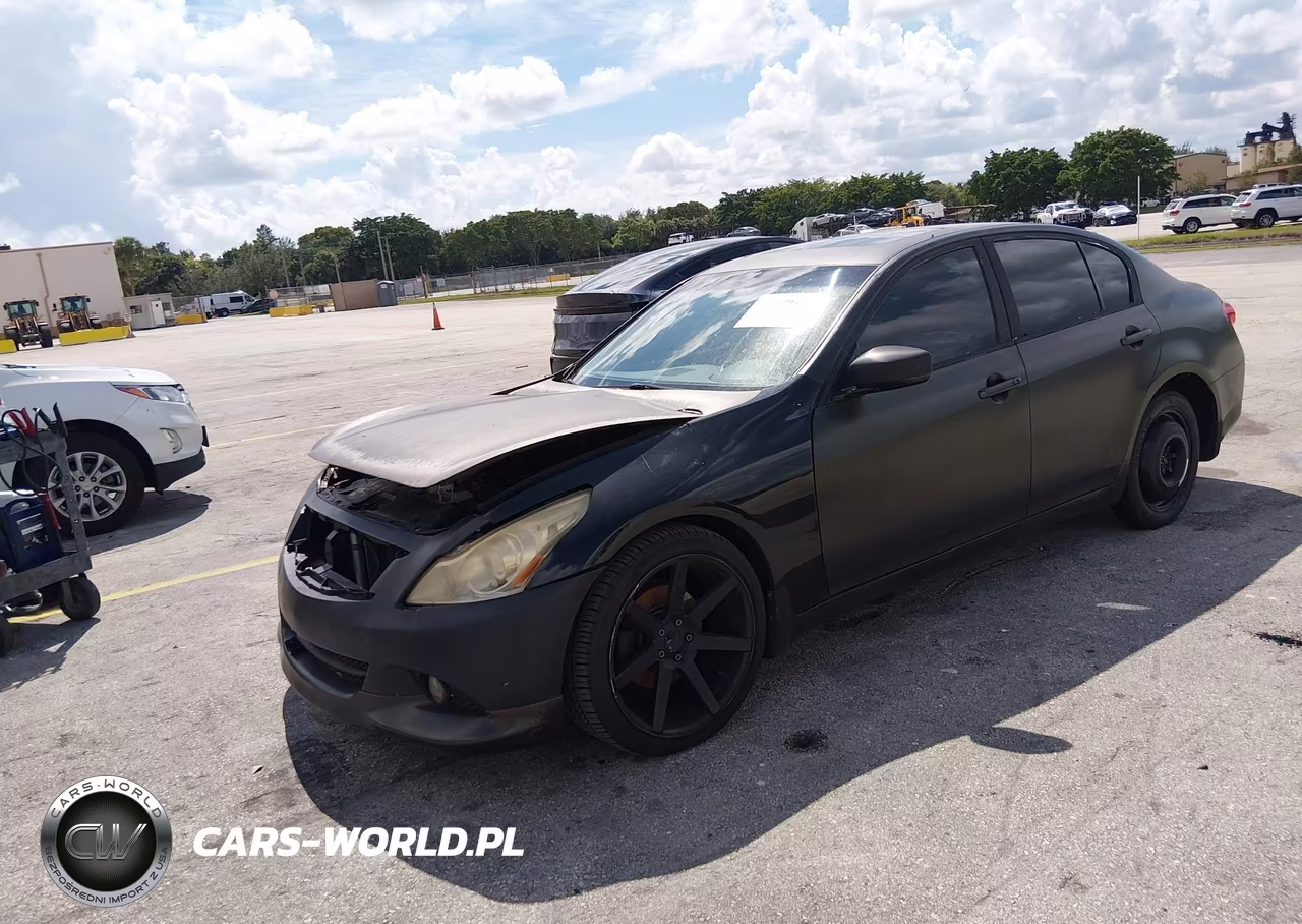 2013 Infiniti G37X VIN:JN1CV6AR0DM767783 - 2