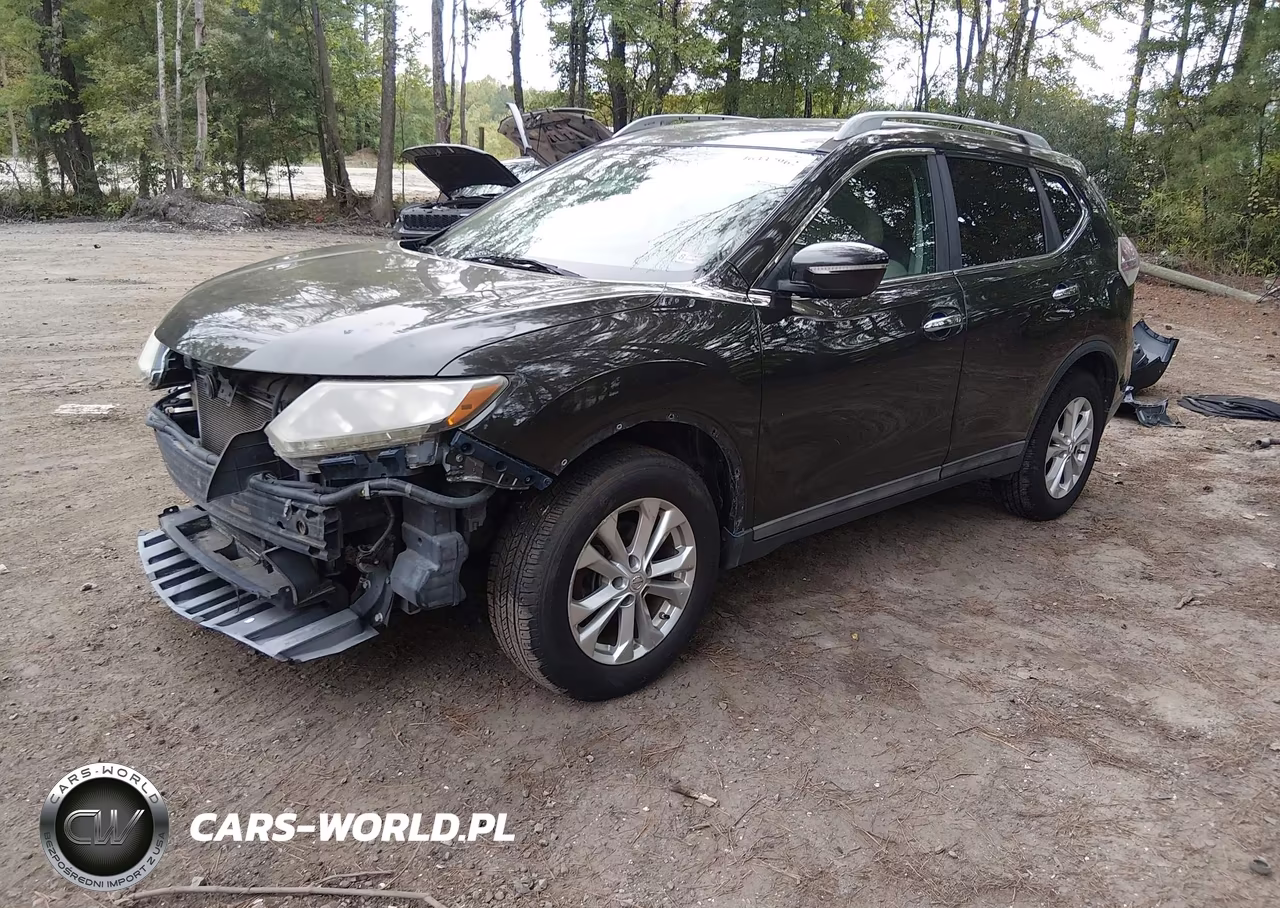2015 Nissan Rogue Sv VIN:5N1AT2MTXFC800495 - 2