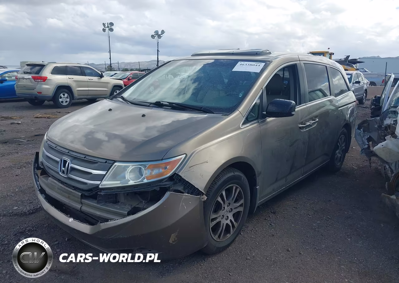 2011 Honda Odyssey Ex-L VIN:5FNRL5H65BB016753 - 2