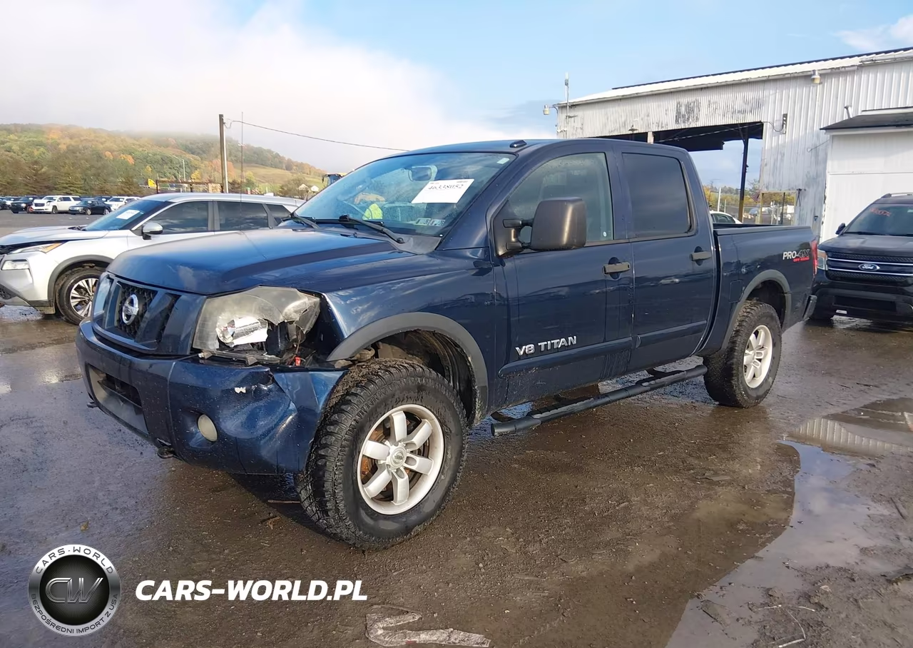 2011 Nissan Titan Pro-4X VIN:1N6BA0EC0BN318101 - 2