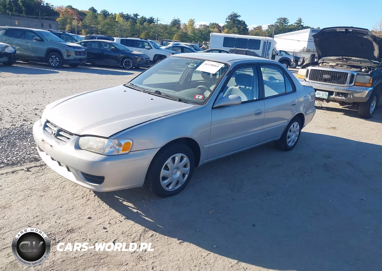 2002 Toyota Corolla Le VIN:2T1BR12E42C556124 - 2