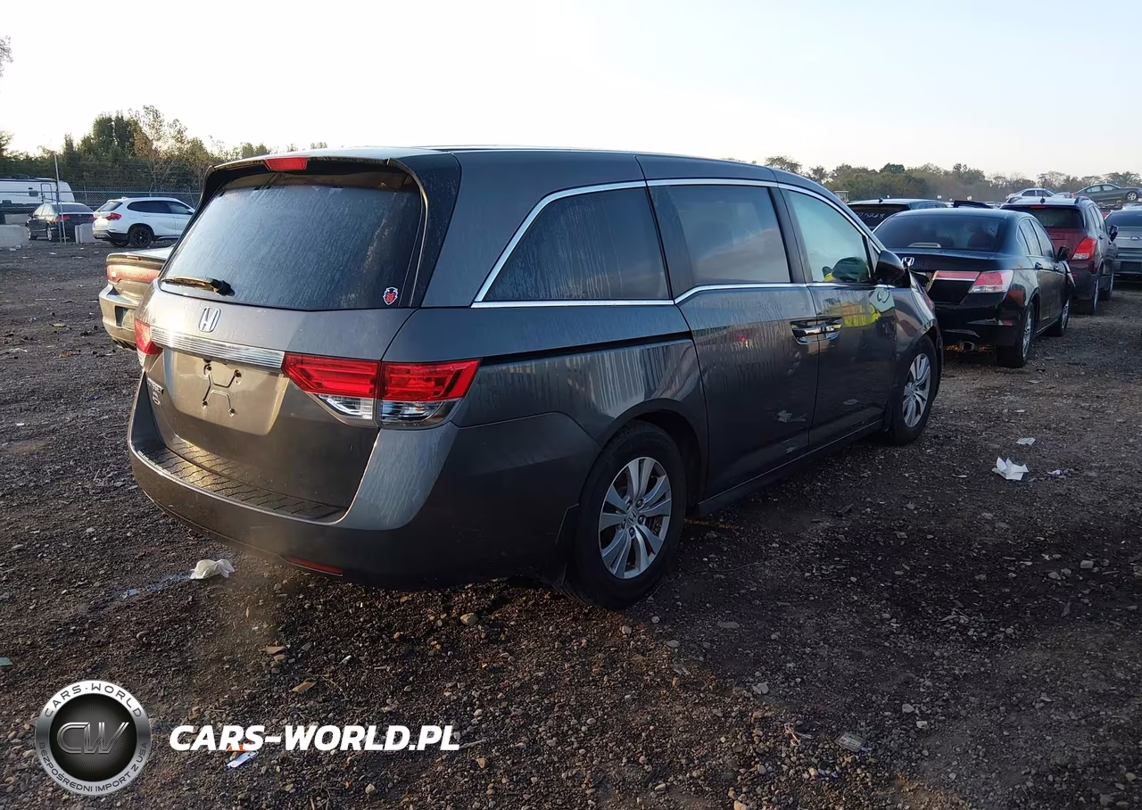2014 Honda Odyssey Ex VIN:5FNRL5H46EB030017 - 4
