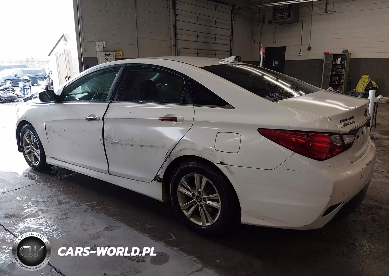 2014 Hyundai Sonata Gls VIN:5NPEB4ACXEH858294 - 3