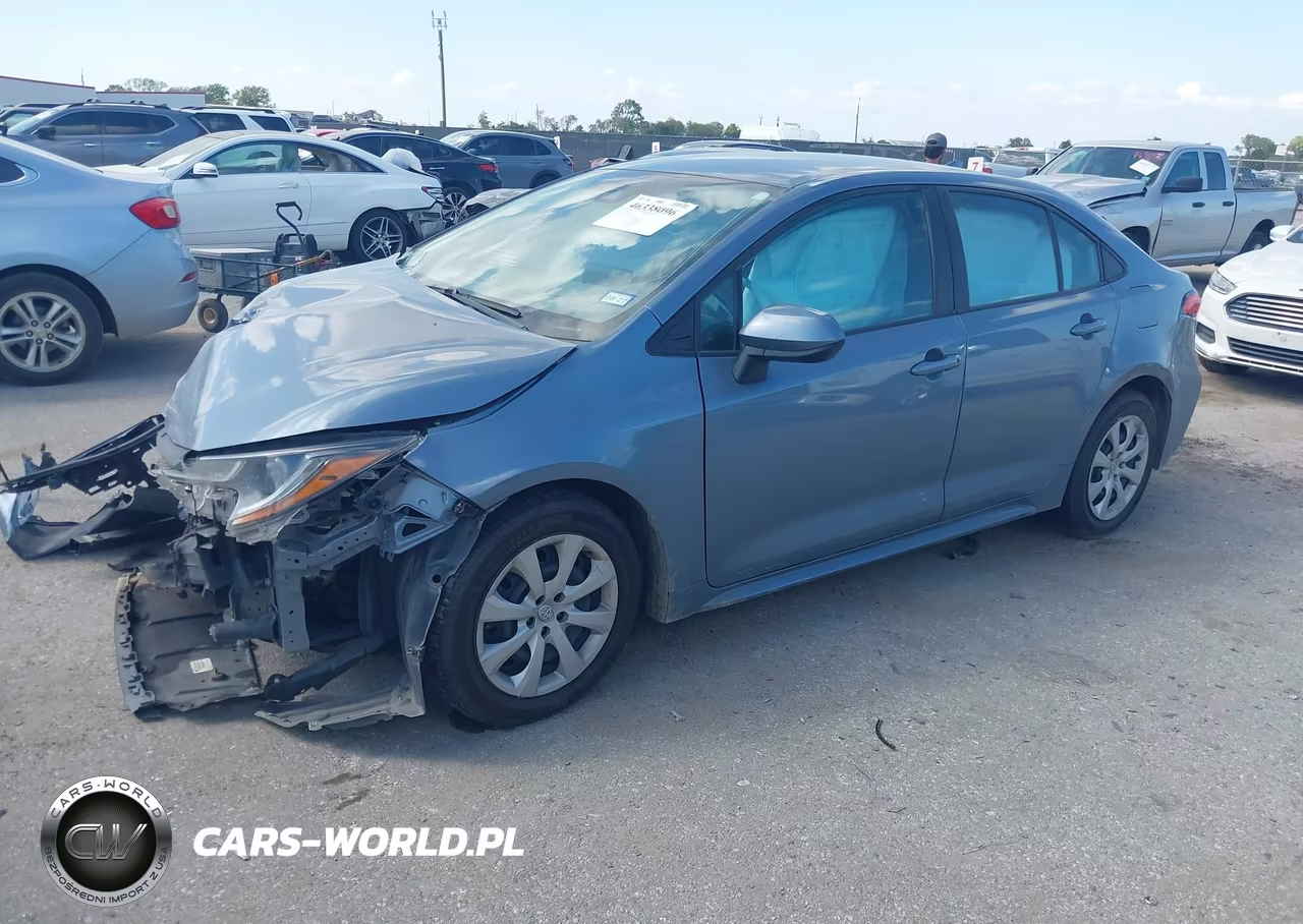 2022 Toyota Corolla Le VIN:5YFEPMAE9NP362599 - 2
