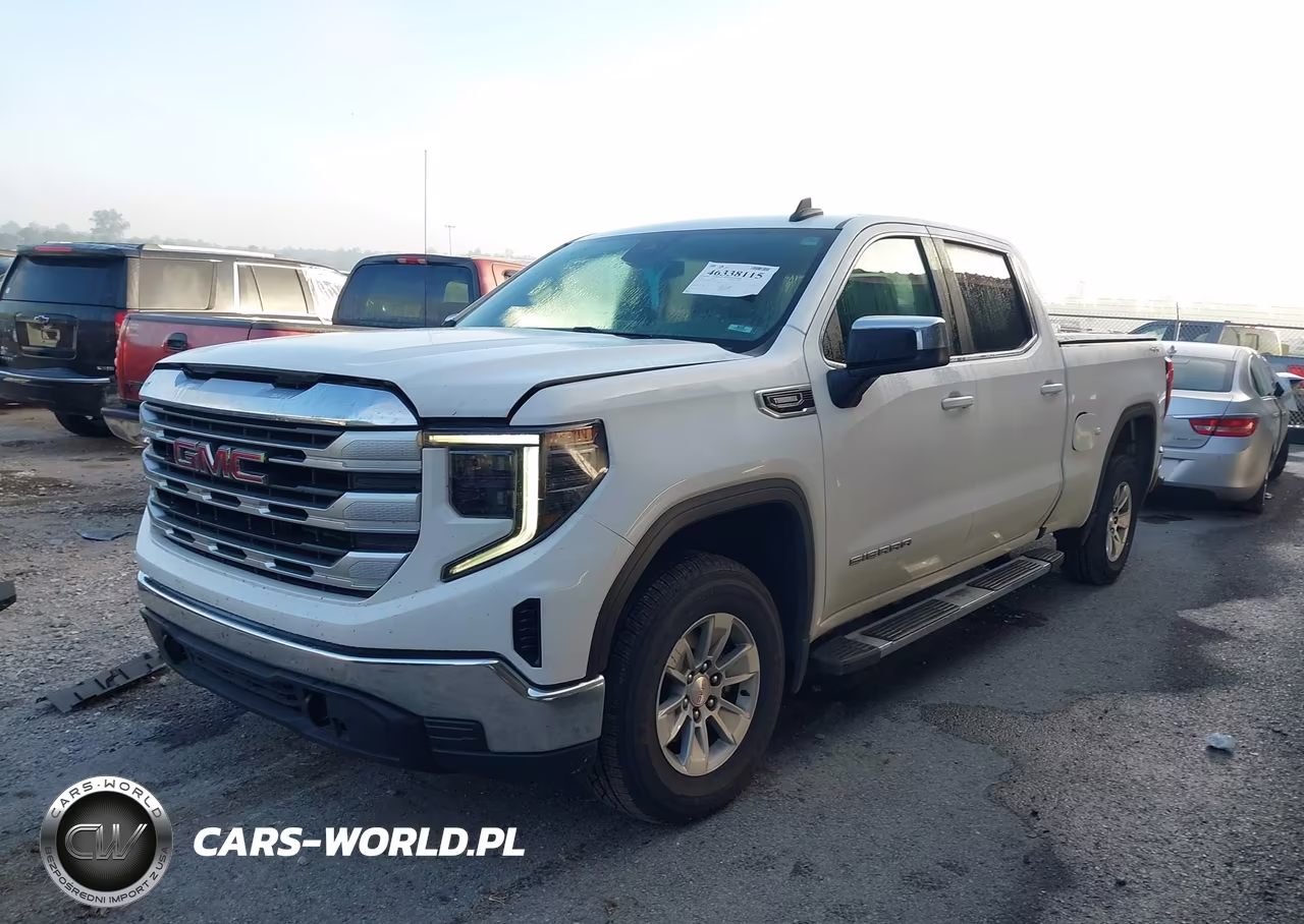 2025 GMC Sierra 1500 4Wd Standard Box Sle VIN:3GTPUBEK8SG238685 - 2