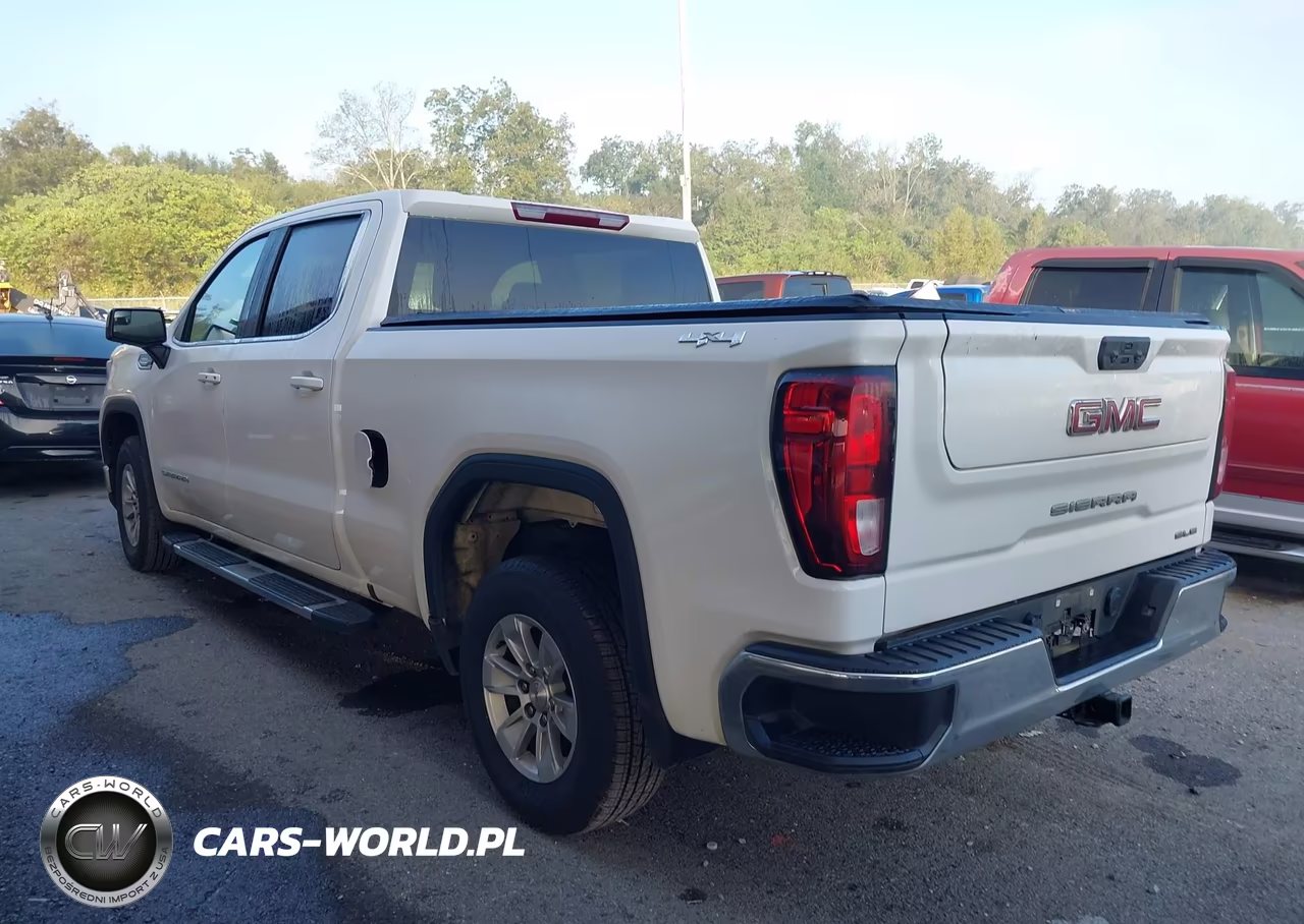 2025 GMC Sierra 1500 4Wd Standard Box Sle VIN:3GTPUBEK8SG238685 - 3