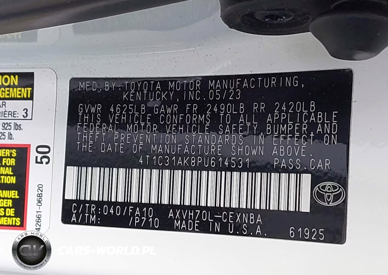 2023 Toyota Camry Le Hybrid VIN:4T1C31AK8PU614531 - 9