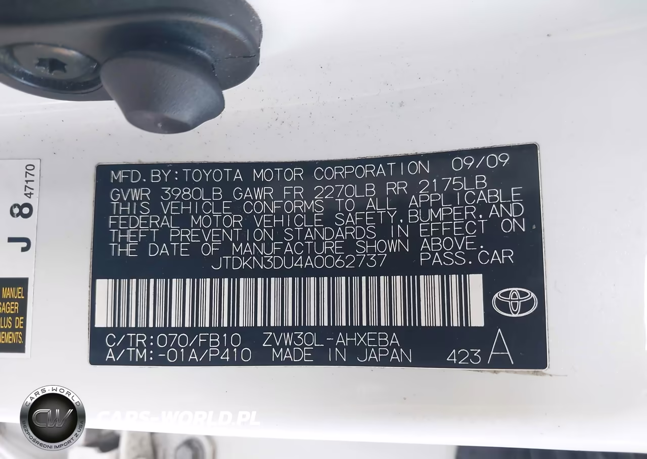 2010 Toyota Prius Ii VIN:JTDKN3DU4A0062737 - 9