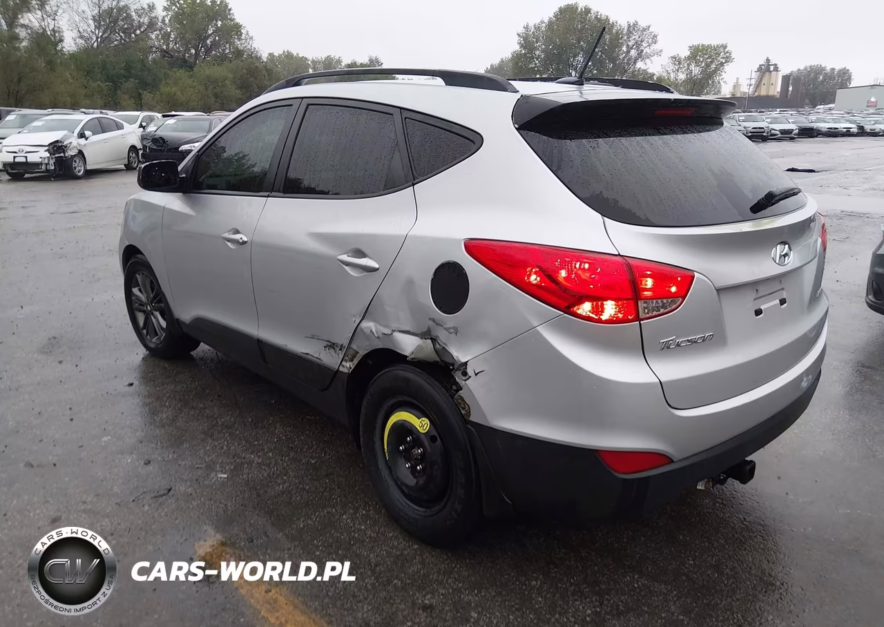 2014 Hyundai Tucson Se VIN:KM8JUCAGXEU907663 - 3