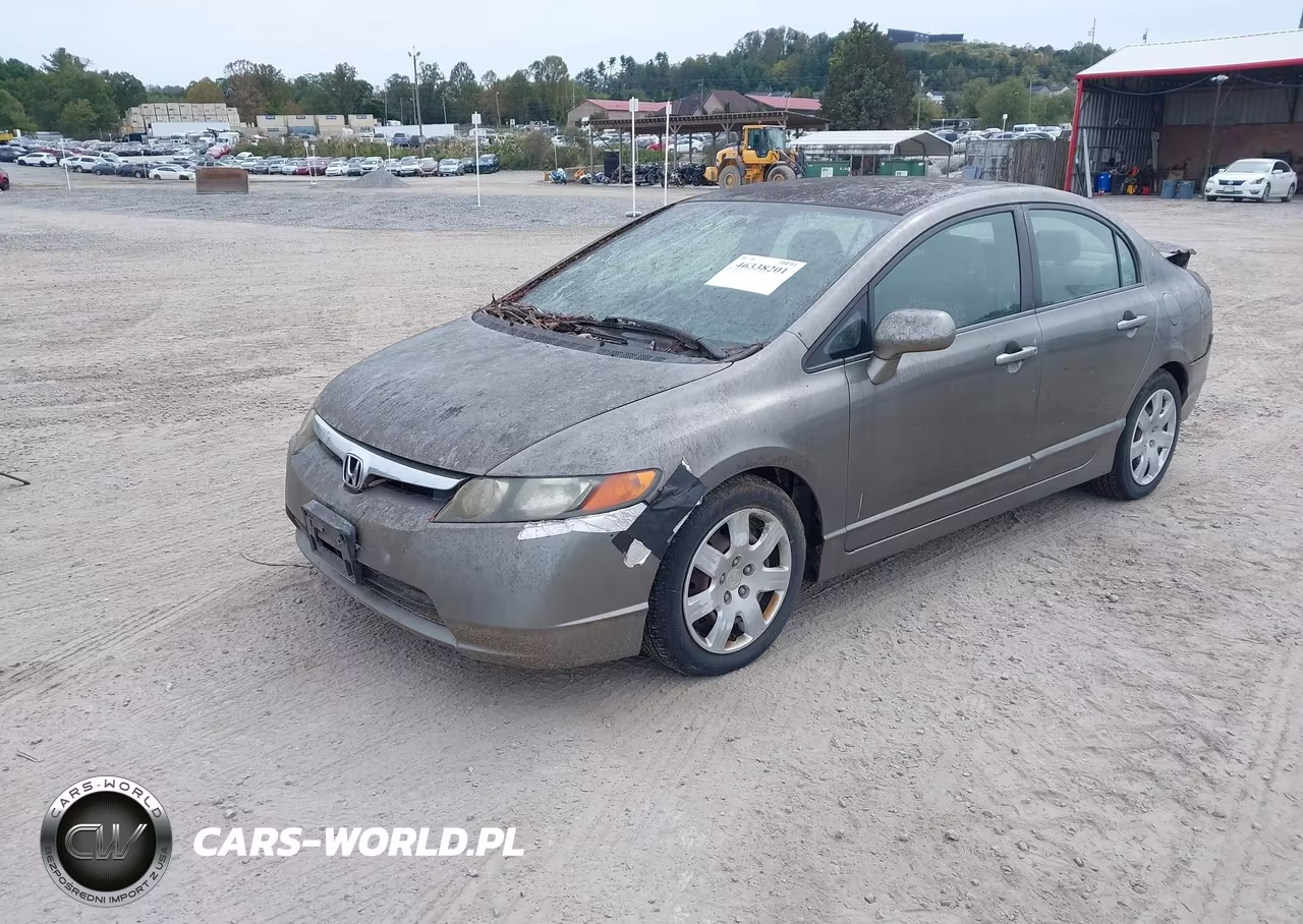 2008 Honda Civic Lx VIN:2HGFA16538H332037 - 2