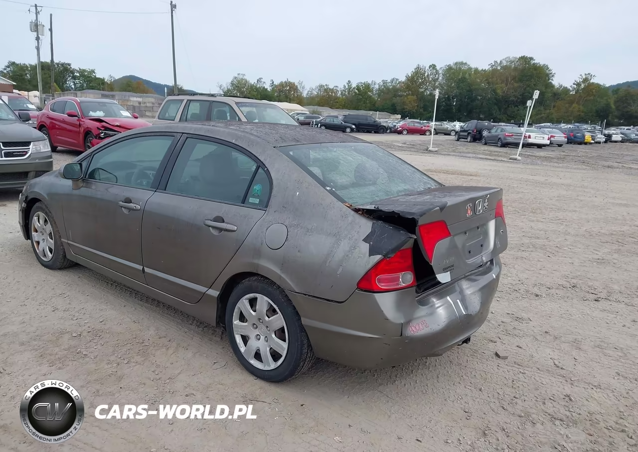 2008 Honda Civic Lx VIN:2HGFA16538H332037 - 3