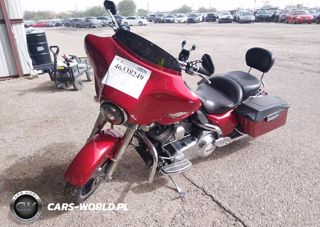 2012 Harley-Davidson Flhx Street Glide VIN:1HD1KBM1XCB612615 - 2