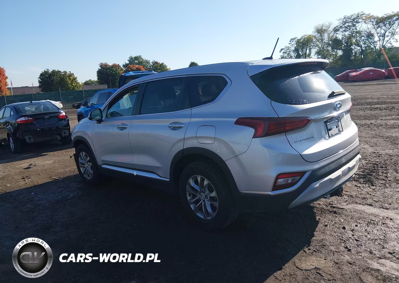 2019 Hyundai Santa Fe Se VIN:5NMS2CAD2KH092611 - 3